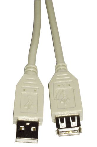 Kolink USB 2.0 A-A hosszabbító kábel 0.3m