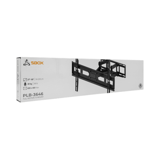  SBOX PLB-3646-2 37"-80" fali konzol