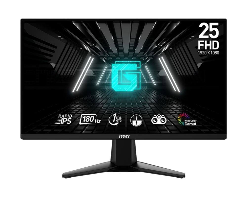 MSI G255F 25" Gaming monitor fekete MSI G255F 25" Gaming monitor fekete