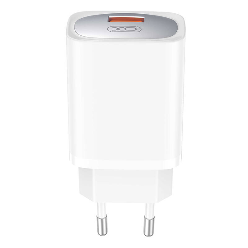 Fali töltő XO CE19, 18W, USB-A