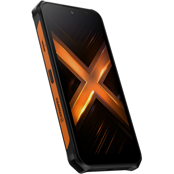 HAMMER ENERGY X2 6,1 6/128GB Dual SIM okostelefon Fekete-narancssárga