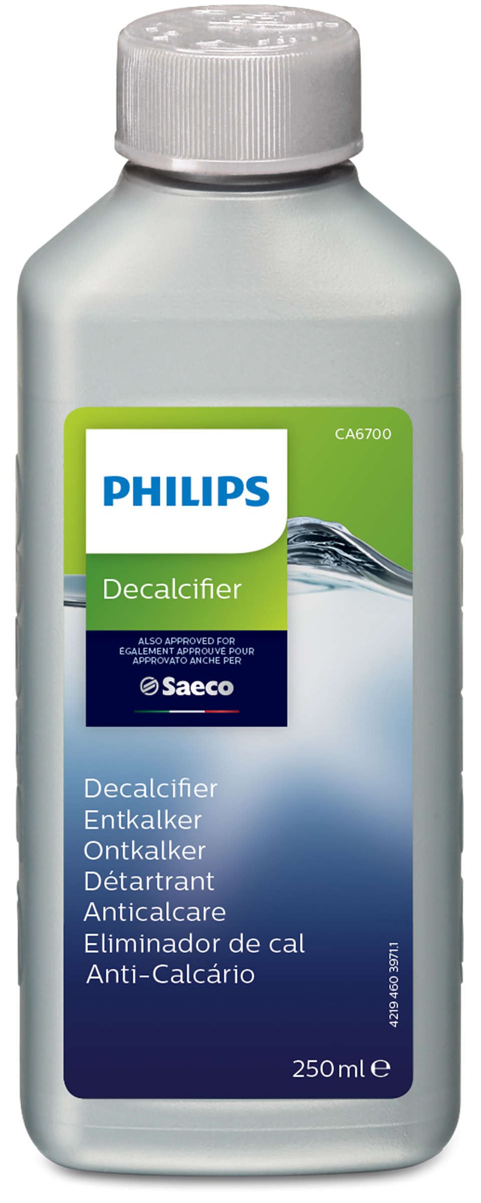 Philips CA6700/10 vízkőmentesítő Saeco Eszpresszó gépekhez 250ml Philips CA6700/10 vízkőmentesítő Saeco Eszpresszó gépekhez 250ml