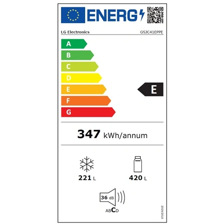 Lg GSJC41EPPE HŰTŐ SIDE BY SIDE