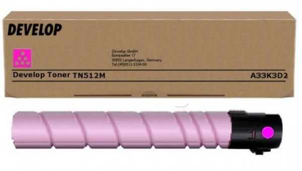 Develop TN512M Toner Magenta 26.000 oldalra Eredeti