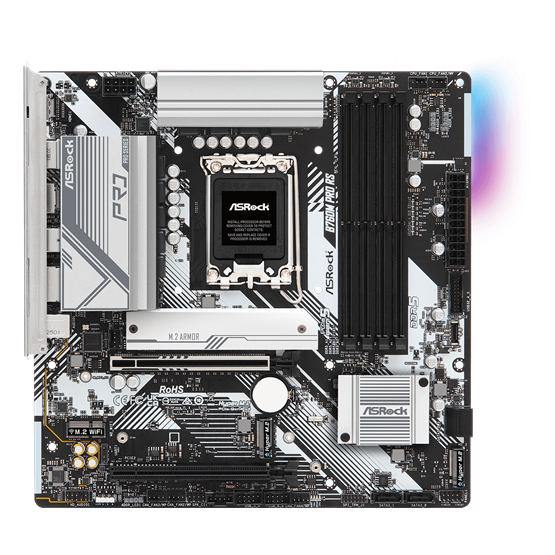 ASRock LGA1700 B760M PRO RS alaplap