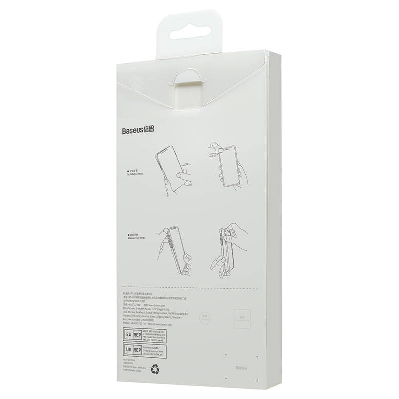 Baseus Crystal iPhone 14 Pro Max Átlátszó mágneses tok és üvegfólia Baseus Crystal iPhone 14 Pro Max Átlátszó mágneses tok és üvegfólia