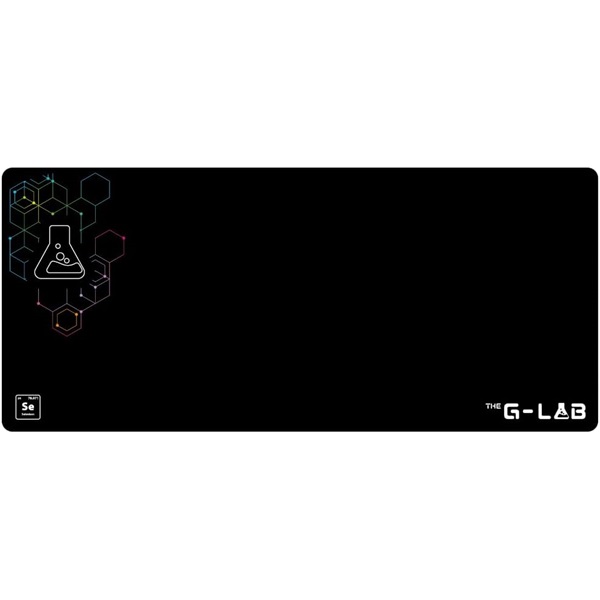 The G-Lab  PAD-SELENIUM  900x400x4mm vízálló Egérpad fekete 