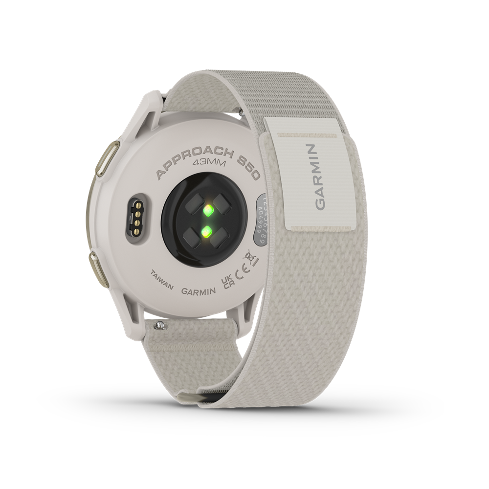 Garmin Approach S50 okosóra krémarany-elefántcsont színű