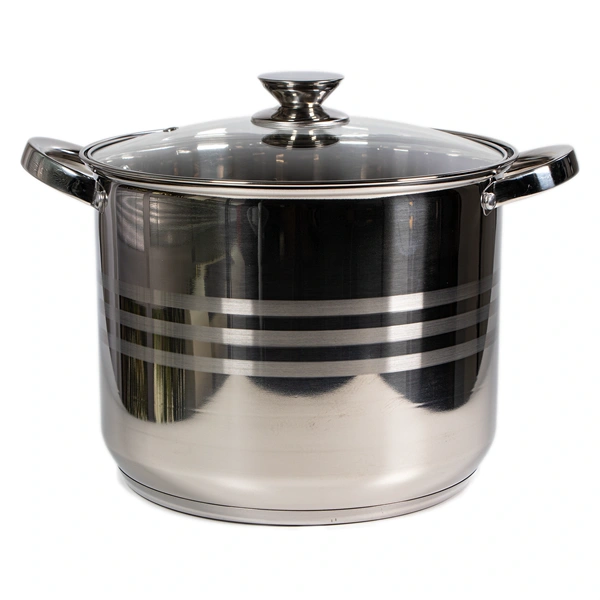 TOO LP-7173-11L  11,1 liter fazék/lábas+fedő 26 x 21cm prémium rozsdamentes edény