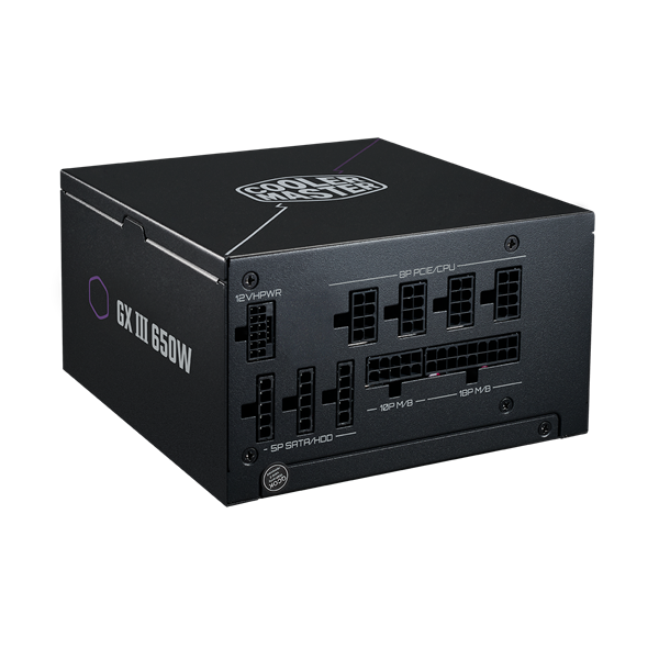 COOLER MASTER Moduláris GX III GOLD 650 650W 13,5cm ATX 3.0 80+ Gold Tápegység 