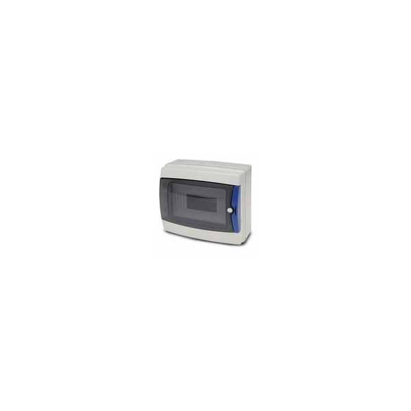 Famatel 3908-t AcQUA 8 mod. átlátszó ajtóval IP65 falon kívüli szekrény (3908-T) Famatel 3908-t AcQUA 8 mod. átlátszó ajtóval IP65 falon kívüli szekrény (3908-T)