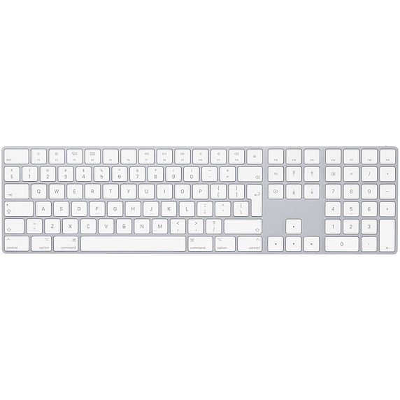 Apple Magic Keyboard számbillentyűzettel UK ezüst  (MQ052Z/A)
