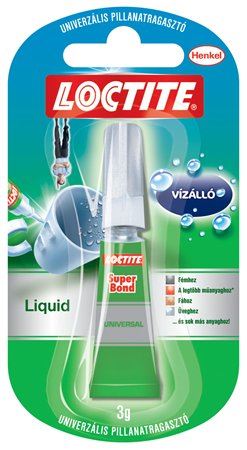 Henkel "Loctite Super Bond" pillanatragasztó 3 g (IHSBH / 1409560) Henkel "Loctite Super Bond" pillanatragasztó 3 g (IHSBH / 1409560)