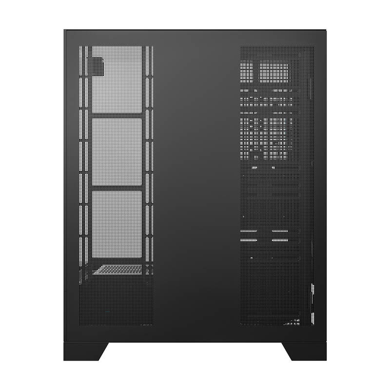 Darkflash DY450L PRO számítógépház + 1 ventilátor Fekete 