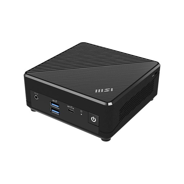 MSI Business DT Cubi N ADL-001BEU, Intel N200, Intel HD Graphics, M.2 NVME, 4xUSB, USB-C, HDMI, DP, 2xRJ45, Black