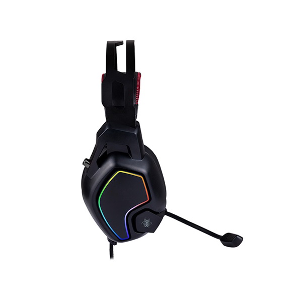 Tracer Raptor V2 GameZone 2.0/RGB világítás/50mm/2x Minijack + USB/fekete/vezetékes gamer headset