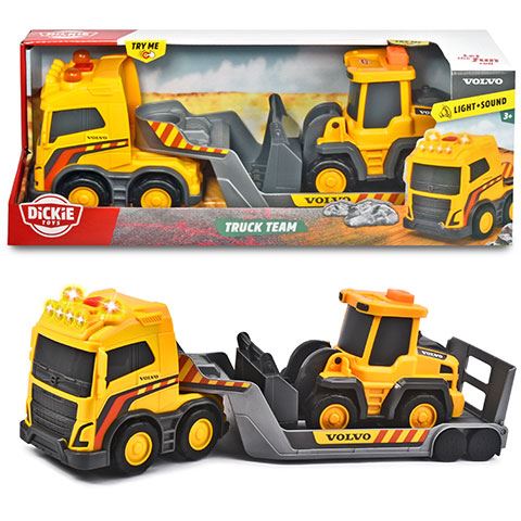 Simba Toys Volvo Truck Team játékszett fénnyel és hanggal (203725008)