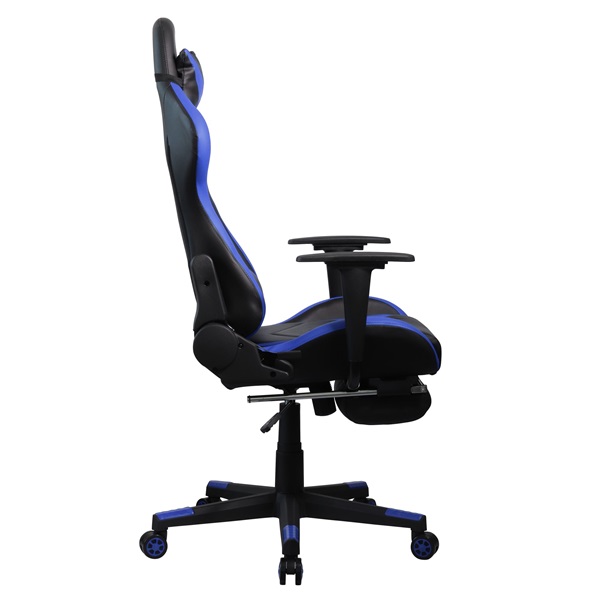 IRIS GCH200BK gaming szék fekete-kék IRIS GCH200BK gaming szék fekete-kék