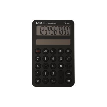 MAUL Eco MD 1 asztali 10 számjegy Számológép Fekete