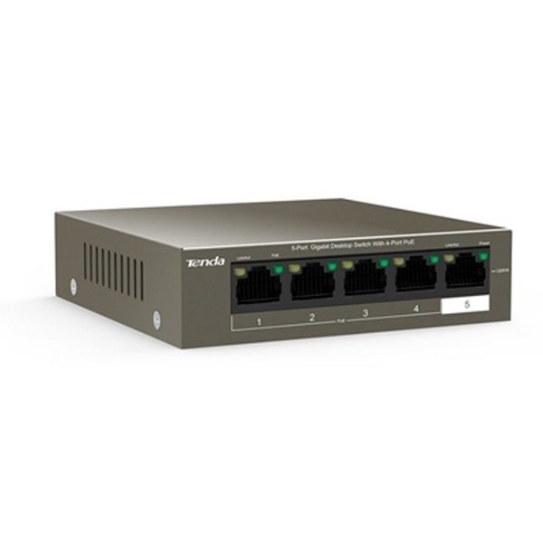 Tenda TEG1105P-4-63W 5-Port Gigabit desktop PoE switch