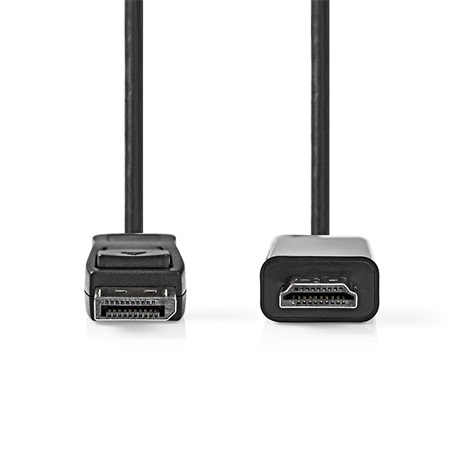Nedis CCGL37100BK10 DISPLAYPORT - HDMI KÁBEL Nedis CCGL37100BK10 DISPLAYPORT - HDMI KÁBEL