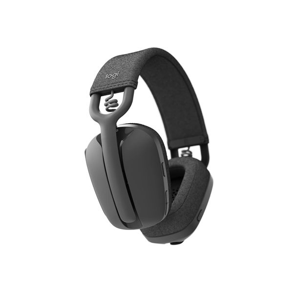 Logitech Zone Vibe 100 zajszűrős mikrofonos vezeték nélküli headset szürke (981-001213)