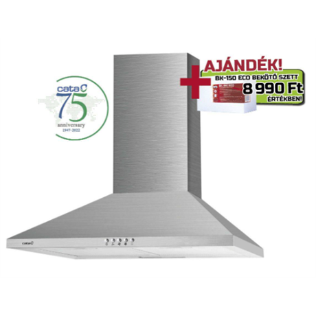 Cata V3-S600 X INOX 02061207SZ PÁRAELSZÍVÓ