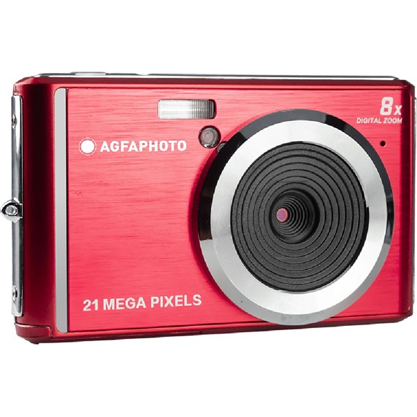 Agfa DC5200 kompakt digitális fényképezőgép, piros Agfa DC5200 kompakt digitális fényképezőgép, piros