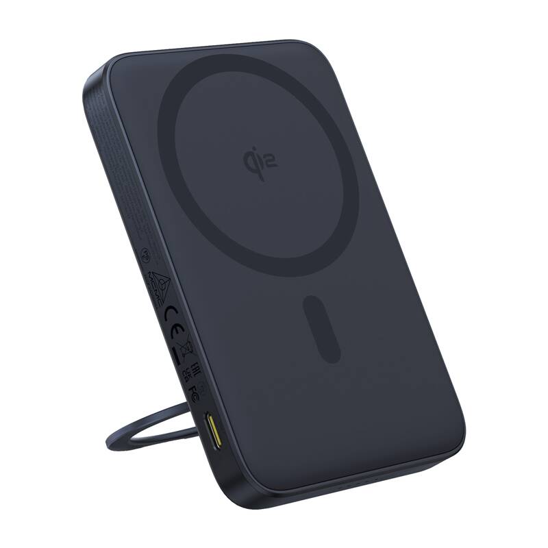 Baseus PicoGo Qi2 5000mAh 20W mágneses powerbank állvánnyal