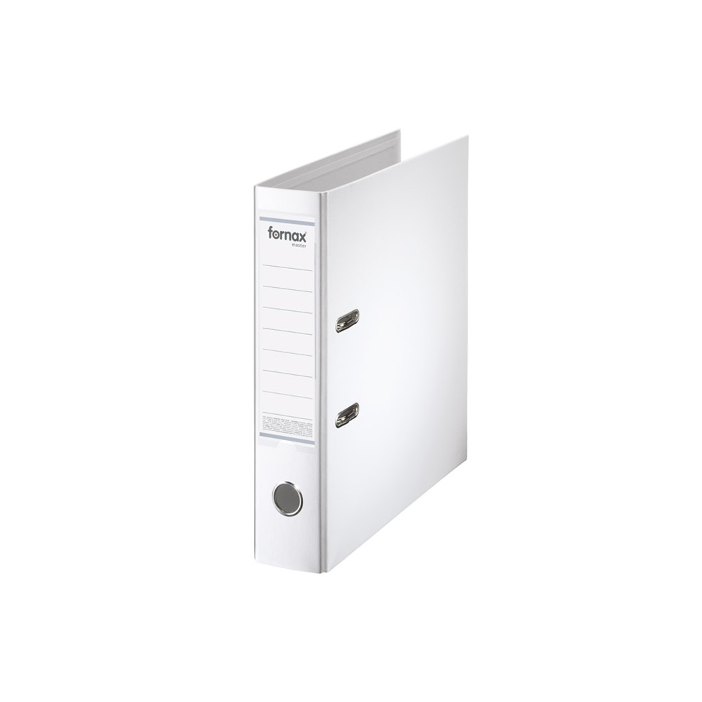 Fornax Master Iratrendező A4, 8cm,  fehér (SA-403307)