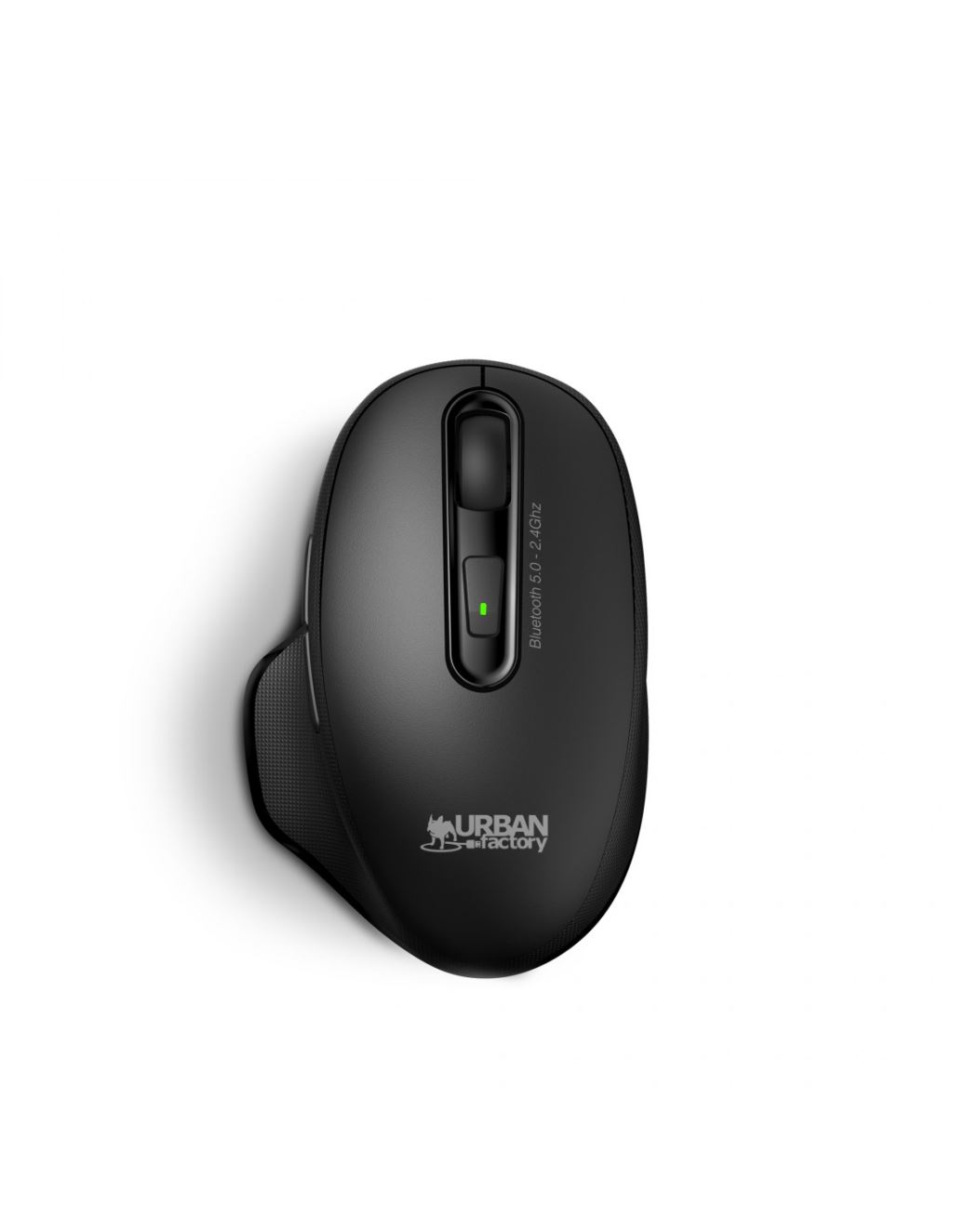Urban Factory ONLEE Pro Dual vezeték nélküli (Bluetooth és 2.4Ghz) újratölthető egér fekete Urban Factory ONLEE Pro Dual vezeték nélküli (Bluetooth és 2.4Ghz) újratölthető egér fekete