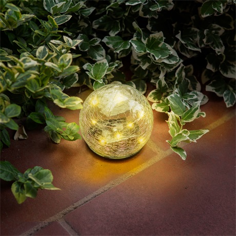Garden of Eden 11760A 10cm Leszúrható LED-es szolár üveggömb  