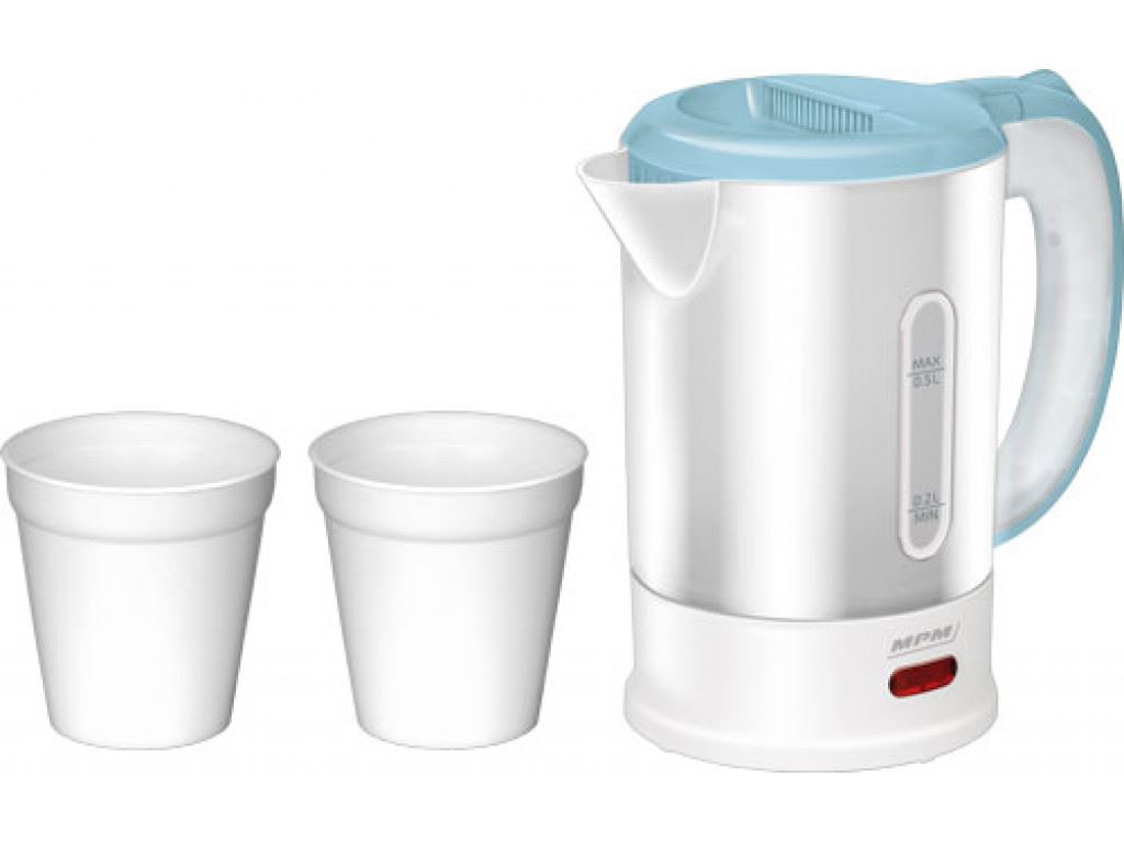 MPM MCZ-88 vízforraló 0,5 l + 2db pohár