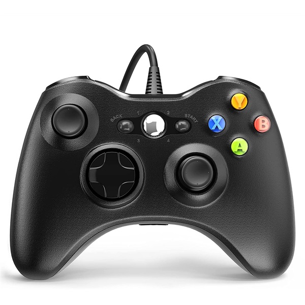 FroggieX FX-X360-PC-B Xbox360/PC fekete kontroller FroggieX FX-X360-PC-B Xbox360/PC fekete kontroller