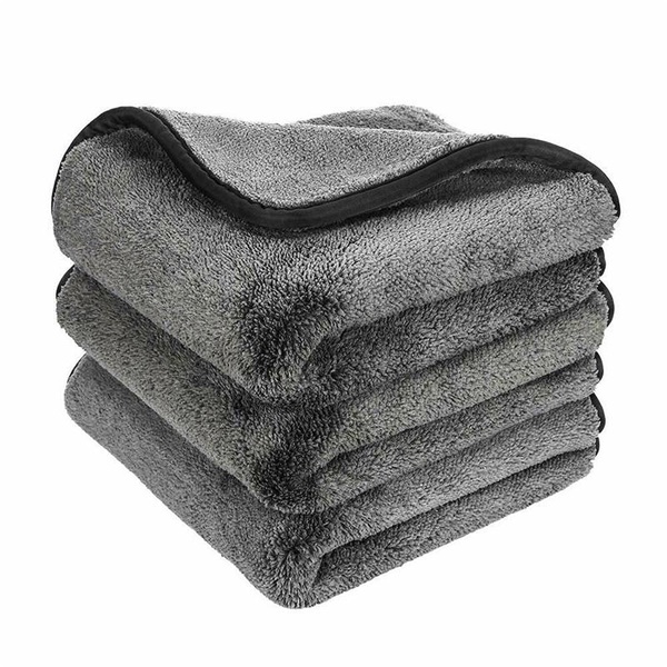 COLORWAY  CW-4412  Microfiber car universal Extra Dry 1200gsm 40x40cm univerzális törlőkendő Szürke