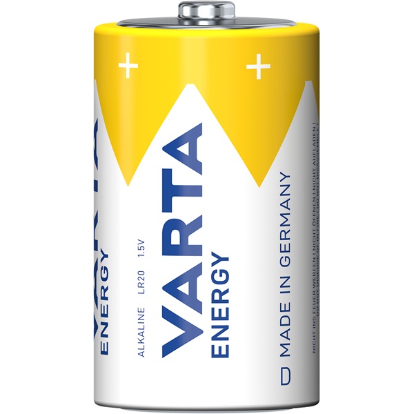 Varta 4120229412 Energy D (LR20) alkáli góliát elem 2db/bliszter Varta 4120229412 Energy D (LR20) alkáli góliát elem 2db/bliszter