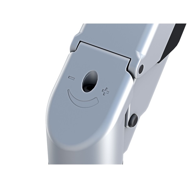 MULTIBRACKETS Asztali konzol, M VESA Gas Lift Arm Single Silver HD (15-34", max.VESA: 100x100 mm, 21 kg)