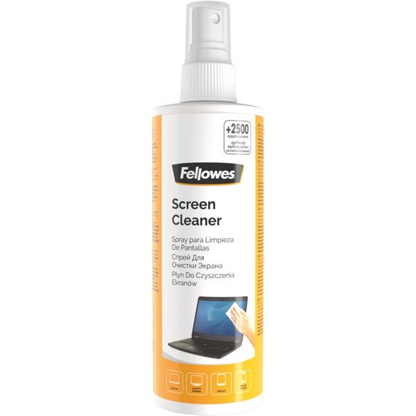 Fellowes Tisztítófolyadék képernyőhöz pumpás 250 ml (99718) Fellowes Tisztítófolyadék képernyőhöz pumpás 250 ml (99718)