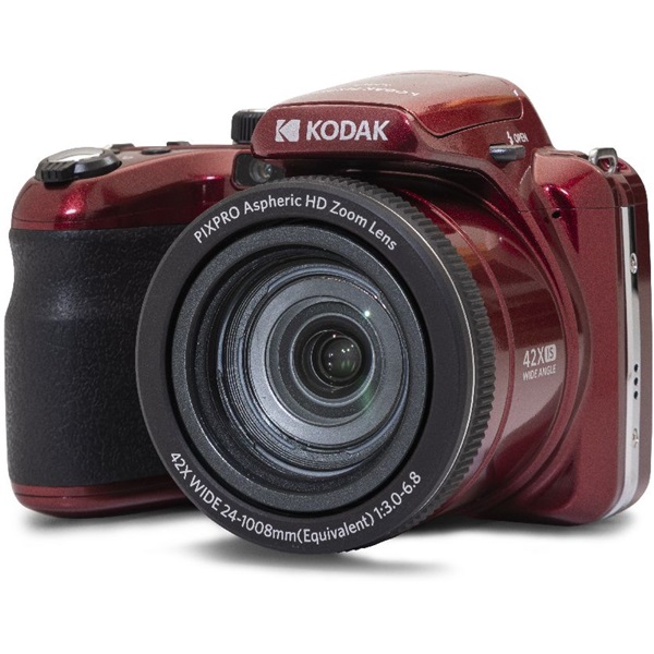 Kodak Pixpro AZ425 digitális fényképezőgép, piros