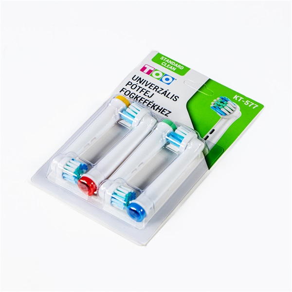 TOO KT-577 Univerzális standard sörtéjű pótfej fogkefékhez ORAL-B kompatibilis TOO KT-577 Univerzális standard sörtéjű pótfej fogkefékhez ORAL-B kompatibilis