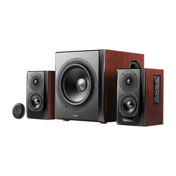 Edifier S350DB 2.1 Bluetooth hangszóró szett barna Edifier S350DB 2.1 Bluetooth hangszóró szett barna