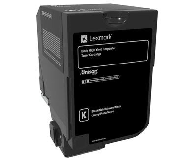 Lexmark CX725 nagy kapacitású tonerkazetta fekete (25K) (84C2HKE) Lexmark CX725 nagy kapacitású tonerkazetta fekete (25K) (84C2HKE)