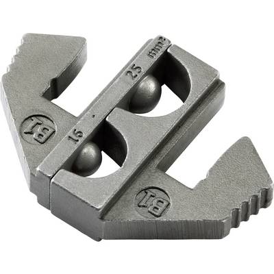 TOOLCRAFT PLE-0B1 Krimpelő betétek Szigeteletlen kábelsaruk Keresztmetszet: 16 ... 25 mm2 Alkalmas márka: TOOLCRAFT PZ-500 TOOLCRAFT PLE-0B1 Krimpelő betétek Szigeteletlen kábelsaruk Keresztmetszet: 16 ... 25 mm2 Alkalmas márka: TOOLCRAFT PZ-500