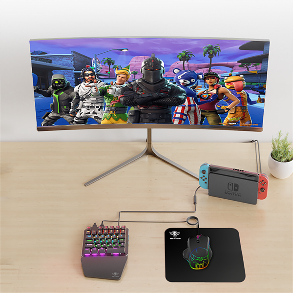Spirit of Gamer  XPERT GAMEBOARD G700 Mechanikus Billentyűzet/Egér/Egérpad Combo