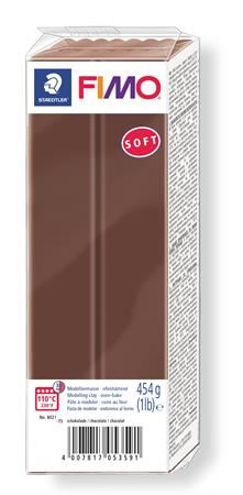 FIMO "Soft" égethető gyurma 454g csokoládé színű (8021-75 / FM802175) FIMO "Soft" égethető gyurma 454g csokoládé színű (8021-75 / FM802175)
