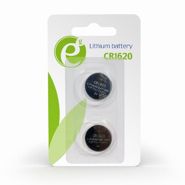 Gembird Energenie Lithium CR1620 3V battery blister gombelem (2db) (EG-BA-CR1620-01) Gembird Energenie Lithium CR1620 3V battery blister gombelem (2db) (EG-BA-CR1620-01)