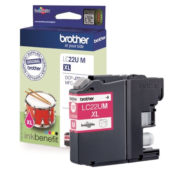 Brother LC22UM tintapatron magenta Brother LC22UM tintapatron magenta