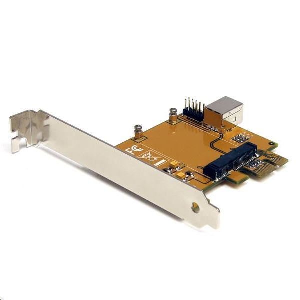 StarTech.com 1xMiniPCI 1xUSB bővítő kártya PCI-Express (PEX2MPEX) StarTech.com 1xMiniPCI 1xUSB bővítő kártya PCI-Express (PEX2MPEX)
