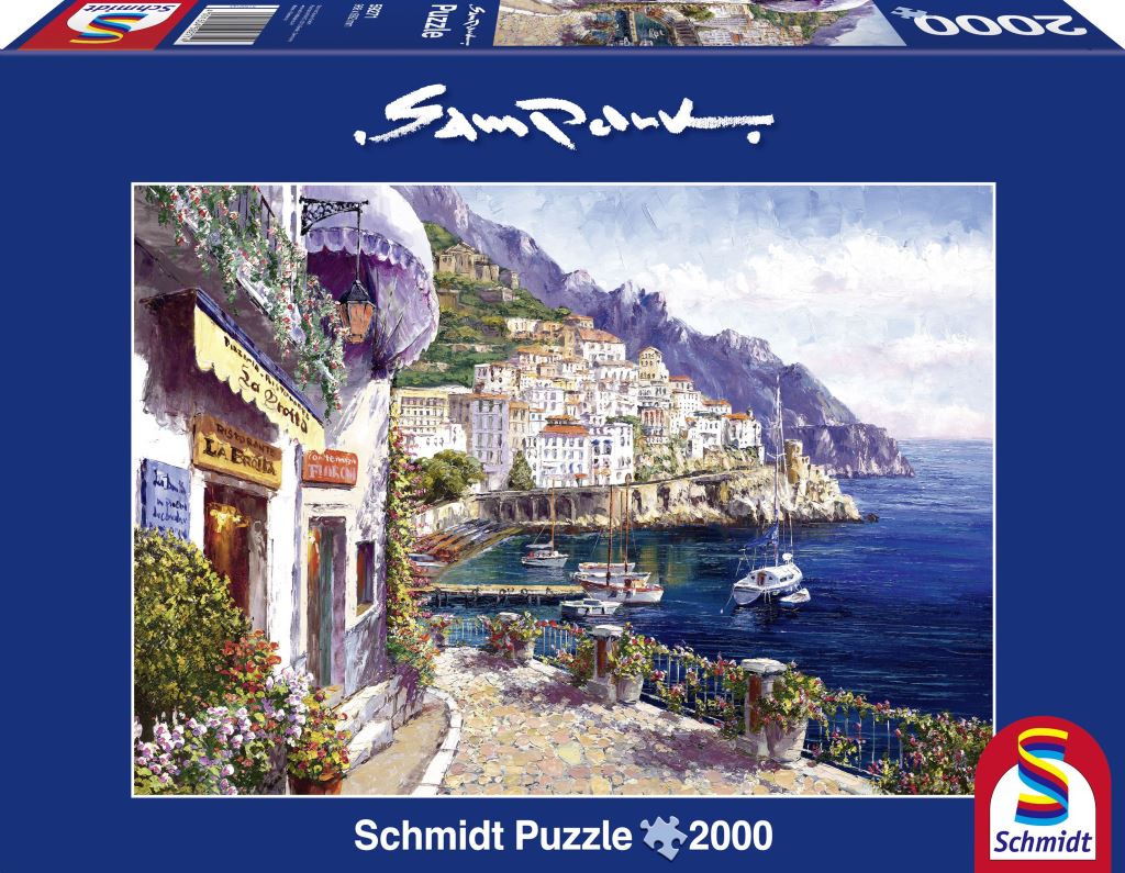 Schmidt Amalfi délután, Sam Park 2000 db-os puzzle (59271, 16073-183) Schmidt Amalfi délután, Sam Park 2000 db-os puzzle (59271, 16073-183)