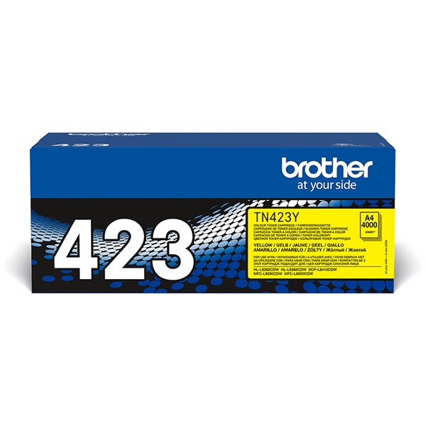 Brother TN-423Y Eredeti sárga toner Brother TN-423Y Eredeti sárga toner